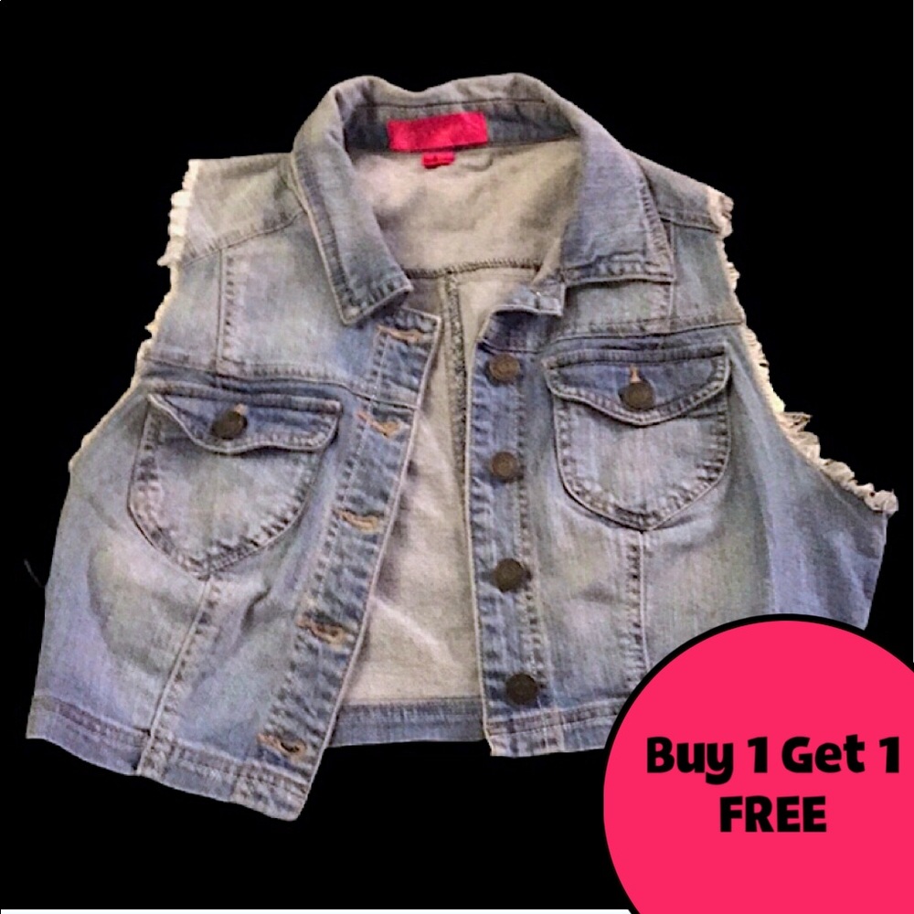 🌟Denim Vest